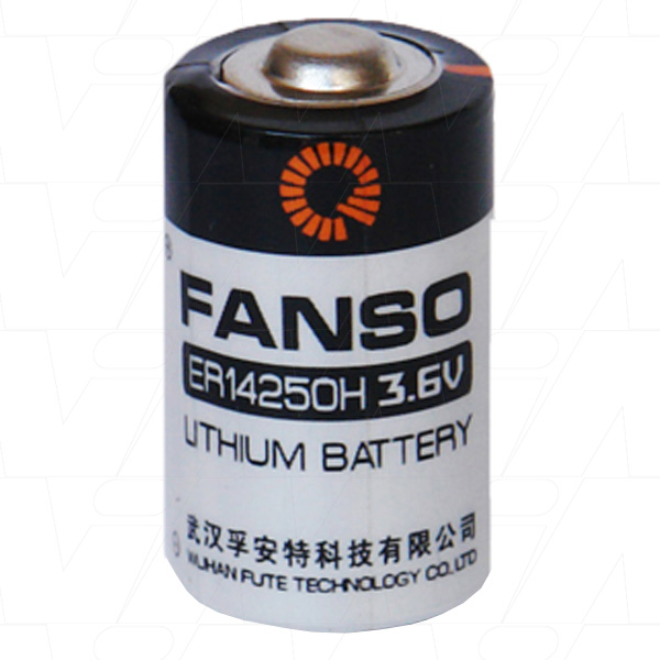 1/2AA 3.6V 1200mAh Lithium Cell (MBU)